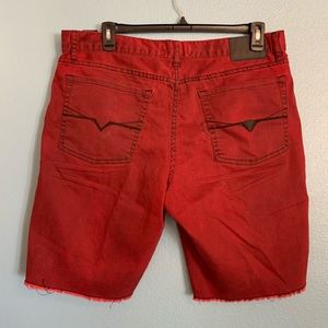 Guess red shorts size 38